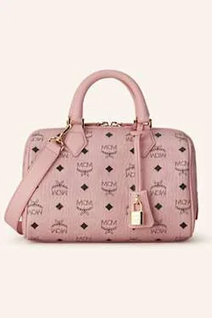 MCM Torebka Ella Boston Visetos rosa