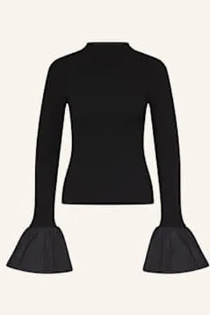 ROTATE Sweter schwarz