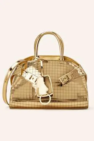 Salvatore Ferragamo Torebka Hug gold