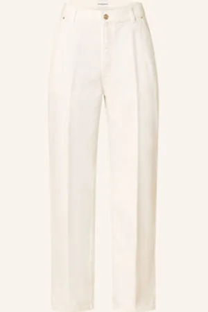 Claudie Pierlot Jeansy Straight weiss