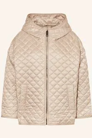 Max mara the cube Kurtka Pikowana Leo, Model Dwustronny beige
