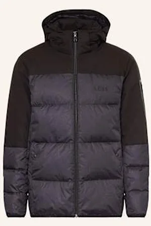 HUGO BOSS Lekka Kurtka Puchowa Hamar Z Odpinanym Kapturem blau