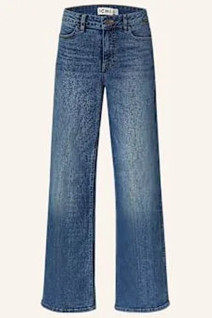 Ichi Jeansy Straight Ihtwiggy blau