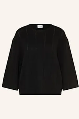 FTC CASHMERE Sweter Z Kaszmiru schwarz