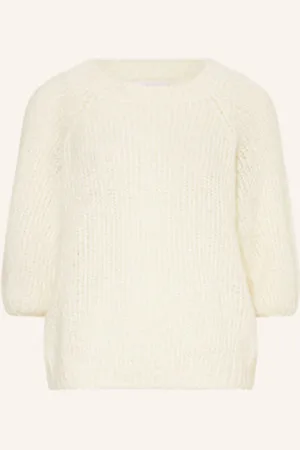 Rich & Royal Sweter weiss