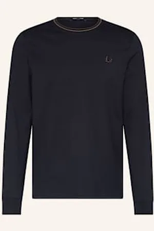Fred Perry Koszulka Z Długim Rękawem blau