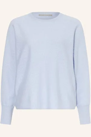 The Mercer Sweter Z Kaszmiru blau