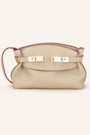 Salvatore Ferragamo Torebka Hug beige