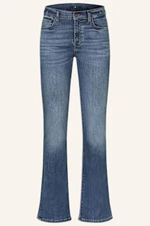 7 for all Mankind Jeansy Bootcut Bootcut Groovy blau