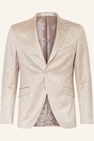 Wilvorst Marynarka Garniturowa Slim Fit beige