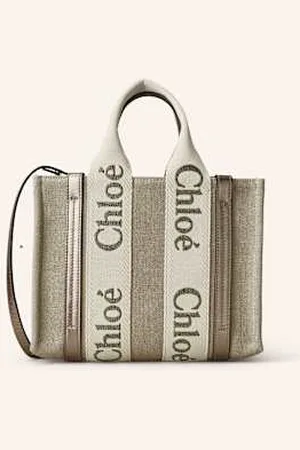 Chloé Torba Shopper Woody beige