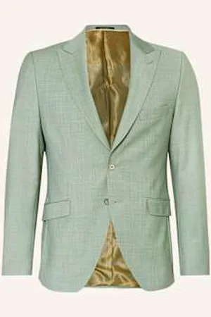 Wilvorst Marynarka Garniturowa Slim Fit gruen