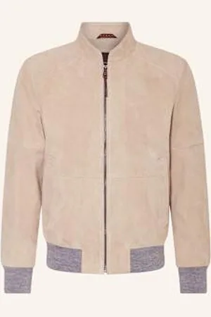 Windsor Kurtka Skórzana Borello beige