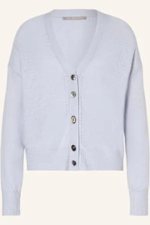 The Mercer Kardigan Z Kaszmiru blau