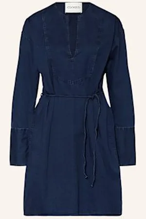 Closed Sukienka Jeansowa blau