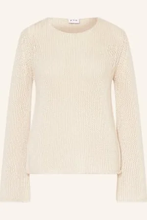 FTC CASHMERE Sweter Z Dodatkiem Kaszmiru beige