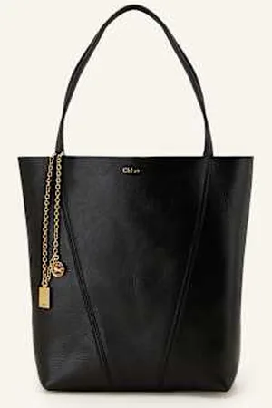 Chloé Torba Shopper Spin schwarz