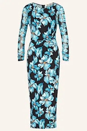 Diane von Furstenberg Sukienka Z Dżerseju Linea schwarz