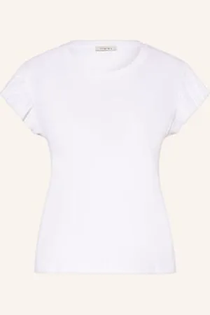 lilienfels T-Shirt Z Wolantami weiss