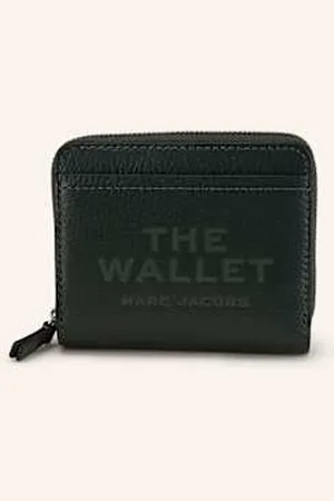 Marc Jacobs Portfel The Mini Compact Wallet gruen
