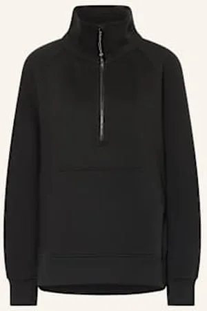 Lululemon Bluza Dresowa Typu Troyer Scuba schwarz