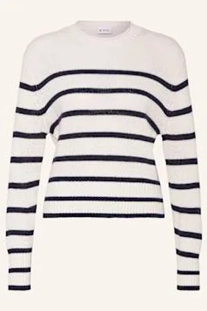 FTC CASHMERE Sweter Z Dodatkiem Kaszmiru weiss