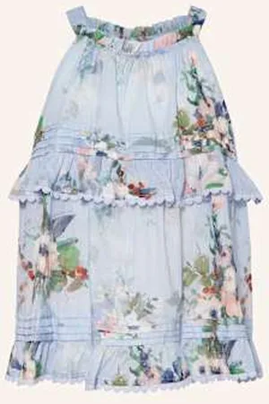 ZIMMERMANN Top Everley Z Falbanką blau