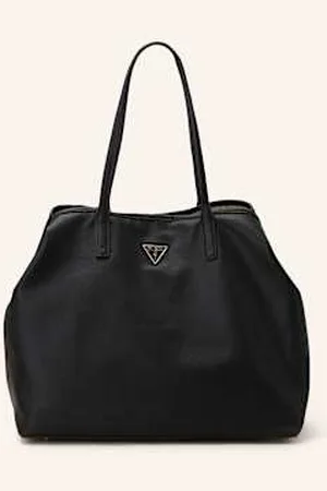 Guess Torba Shopper Victtoria Large Z Saszetką schwarz