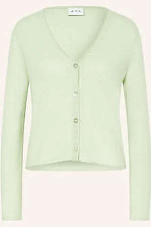 FTC CASHMERE Kardigan Z Kaszmiru gruen