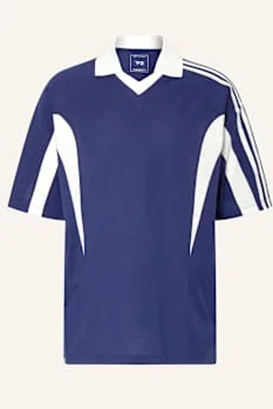 Y-3 Koszulka Polo blau