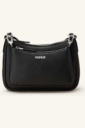 HUGO BOSS Torebka Na Ramię Bel Multi Z Saszetką I Etui Na Monety schwarz