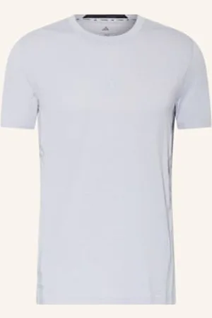 adidas T-Shirt d4t 3-Stripes grau