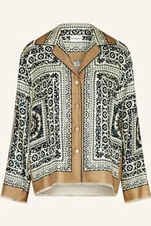 Claudie Pierlot Bluzka Jedwabna beige