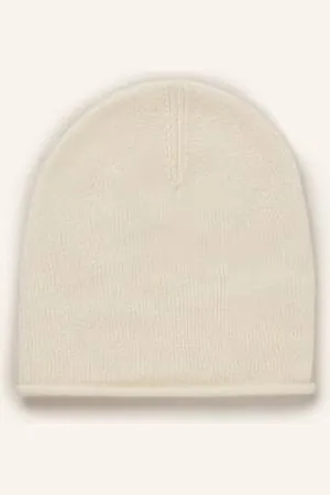 DARLING HARBOUR Kaszmirowa Czapka beige