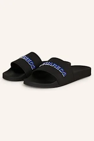 Dsquared2 Klapki schwarz