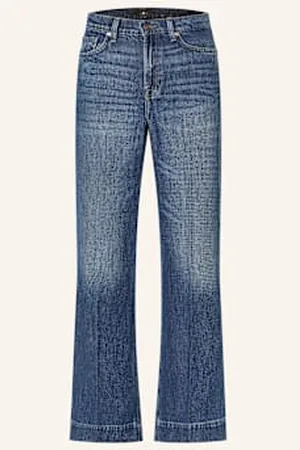 7 for all Mankind Jeansy Flared Modern Dojo blau