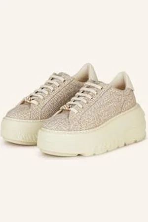 Casadei Sneakersy Nexus beige