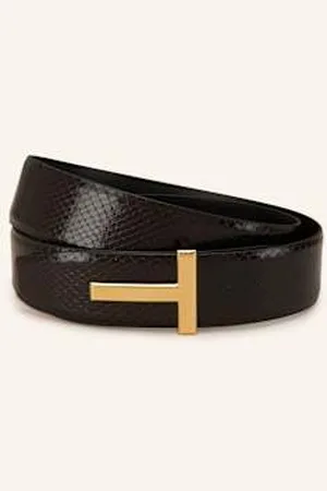 Tom Ford Pasek Skórzany braun