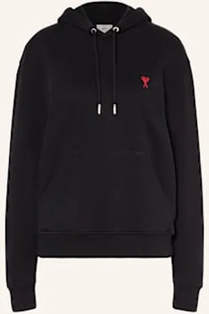 Ami Bluza Z Kapturem schwarz