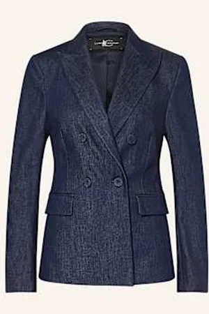 Luisa Cerano Blezer Jeansowy blau