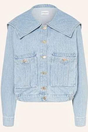 Claudie Pierlot Kurtka Jeansowa blau