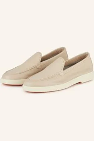 santoni Pantofle Yalta beige