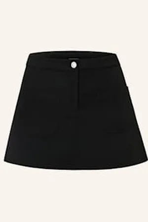 Courrèges Spódnica schwarz