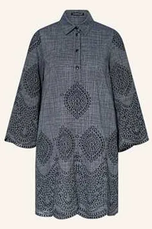 Luisa Cerano Sukienka Koszulowa W Stylu Jeansowym blau