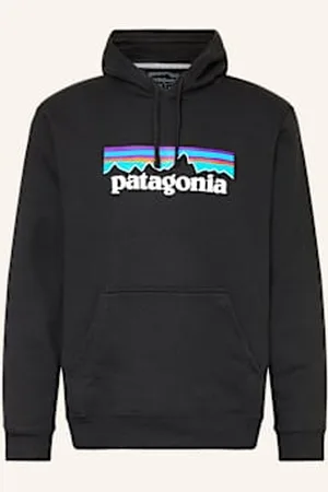 Patagonia Bluza Z Kapturem P-6 schwarz