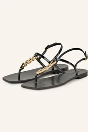 VERSACE Japonki schwarz