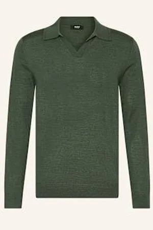 Reiss Koszulka Polo Z Dzianiny gruen