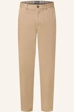 Barbour Chinosy Tapered Fit beige