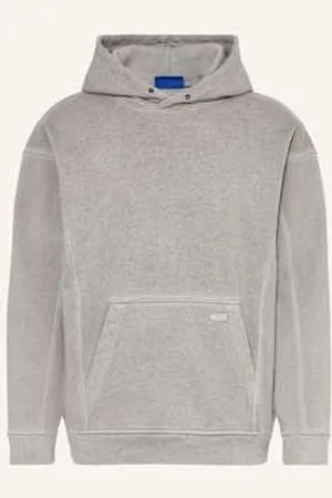 Hugo Blue Bluza Z Kapturem Neliso grau