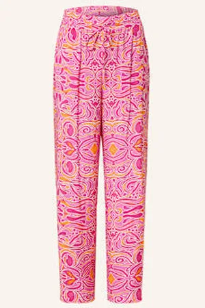 DARLING HARBOUR Spodnie Marlena pink